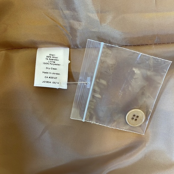 Talbots wool skirt in Nutmeg, Petite 22W - Picture 4 of 6